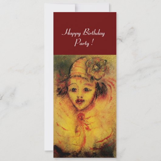 GELBE ANKÜNDIGUNG (Rückseite)