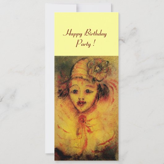 GELBE ANKÜNDIGUNG (Rückseite)