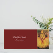 GELBE ANKÜNDIGUNG (Stehend Vorderseite)