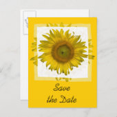 Gelbe Ankündigung Datum freihalten (Vorne/Hinten)