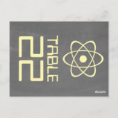 Gelbe Atomkarton Tischnummer 2sid (Rückseite)