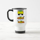 Gelbe Auto-Tasse Reisebecher (Links)
