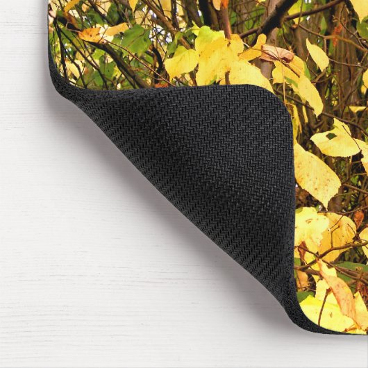 GELBE AUTUMNSTÜCKE MOUSEPAD (Ecke)