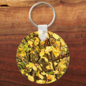 GELBE AUTUMNSTÜCKE SCHLÜSSELANHÄNGER (Vorderseite)