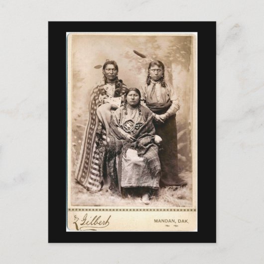 Gelbe Badger, der jüngste, hochgezogene Bone1880 Postkarte (Vorderseite)