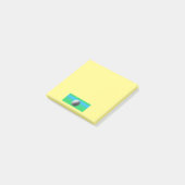 Gelbe Ball-Notizblöcke Post-it Klebezettel (angewinkelt)