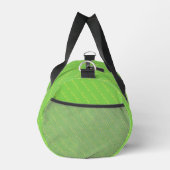 Gelbe Bälle auf Grün Duffle Bag (Rechts)
