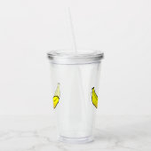 Gelbe Banane Acryltrinkbecher (Links)