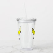 Gelbe Banane Acryltrinkbecher (Links)