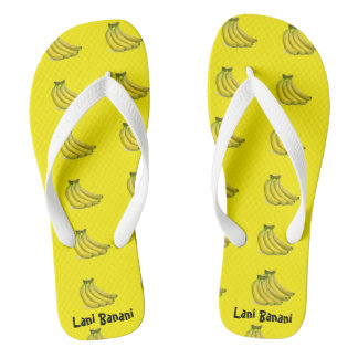 Gelbe Banane Badesandalen