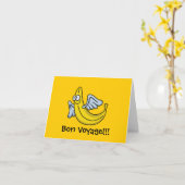 Gelbe Banane Karte (Gelbe Blume)