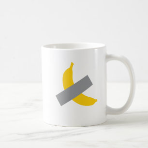 Gelbe Banane mit Ducttape-Kunst-Kaffeetasse Kaffeetasse