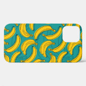 Gelbe Banane mit schwarzer Kontur  Case-Mate iPhone Hülle (Rückseite (Horizontal))