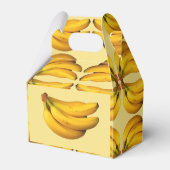 Gelbe Bananen in einem Haufen Geschenkschachtel (Rückseite)