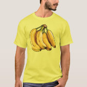 Gelbe Bananen T-Shirt (Vorderseite)
