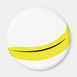 gelbe Bananenfrucht Magnet
