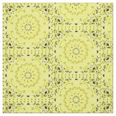 Gelbe Bandana-Prinzessinnen Stoff (Muster)