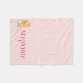 Gelbe Bärn-Tänze und Spiele auf Stuhl Fleecedecke (Vorderseite (Horizontal))