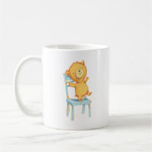 Gelbe Bärn-Tänze und Spiele auf Stuhl Kaffeetasse (Links)