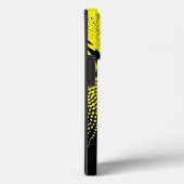 Gelbe Basketball-Jersey-Nummer Case-Mate iPhone Hülle (Rückseite / Rechts)