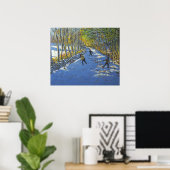 Gelbe Bäume Allestree Park 2012 Poster (Heimbüro)