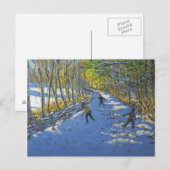 Gelbe Bäume Allestree Park 2012 Postkarte (Vorne/Hinten)