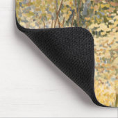 Gelbe Bäume im Herbst Mousepad (Ecke)