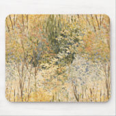 Gelbe Bäume im Herbst Mousepad (Vorne)
