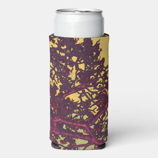 GELBE BÄUME SELTERS DOSENKÜHLER (Seltzer Vorderseite)