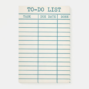 Gelbe Bibliothekskatalog-Klebezettel - Aufgabenlis Post-it Klebezettel