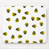 Gelbe Bienen Mousepad (Vorne)
