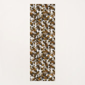 Gelbe Bienen Yogamatte (Vorderseite)