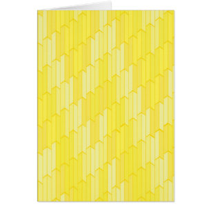 Gelbe Bienenwaben-Karten