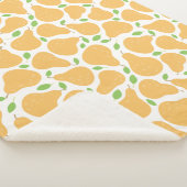 Gelbe Birnen | Monogram Sherpa Blanket Sherpadecke (3/4)