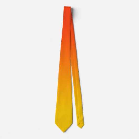 Gelbe bis rote Krawatte (Vorderseite)