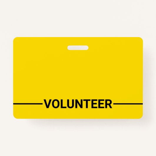 Gelbe Blank Ausweis (Vorderseite)