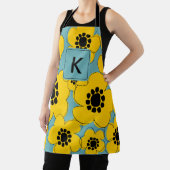 Gelbe Bläschen-Monogramm Schürze (InSitu)