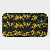 Gelbe Blätter Case-Mate iPhone Hülle (Rückseite (Horizontal))