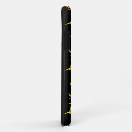 Gelbe Blätter Case-Mate iPhone Hülle (Hinten/Rechts)