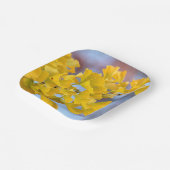 Gelbe Blätter Ginkgo Tree Pappteller (Gewinkelt)