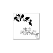 Gelbe Blätter Gummistempel (Prägung)