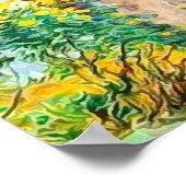 Gelbe Blätter Poster (Ecke)