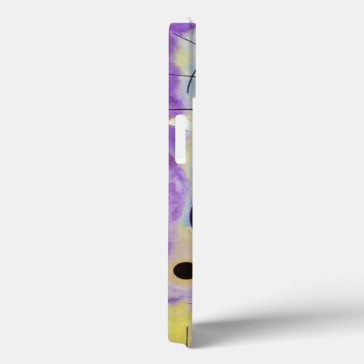 Gelbe blaue Kandinsky-Abstrakte Malerei Case-Mate iPhone Hülle (Rückseite / Rechts)