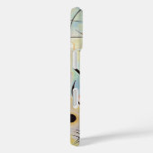 Gelbe blaue Kandinsky-Abstrakte Malerei Case-Mate iPhone Hülle (Rückseite / Rechts)