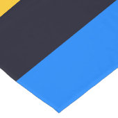 Gelbe blaue Streifen Großer Tischläufer (Ecke)