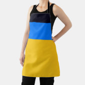 Gelbe blaue Streifen Schürze (InSitu)