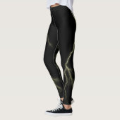 Gelbe Blitze schlagen Spandex-Leggings Leggings (Links)