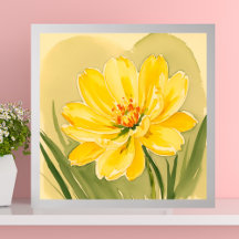 Gelbe blühende Blume