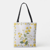 Gelbe blühende Niedliche Gartenanlage Blume Tasche (Rückseite)