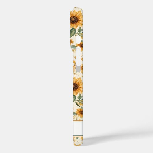 Gelbe blühende Sonnenblumen Case-Mate iPhone Hülle (Rückseite / Links)